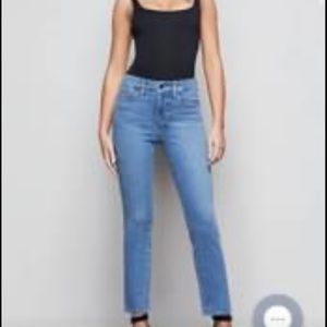 Good American Good Straight Jeans